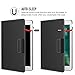 MoKo Case Fit 2018/2017 iPad 9.7 6th/5th Generation - 360 Degree Rotating Cover Case with Auto Wake/Sleep Compatible with Apple iPad 9.7 Inch 2018/2017, Black