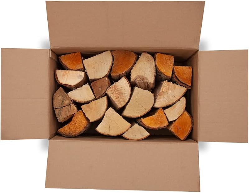 Green Olive Firewood Kiln Dried Hardwood Logs for Stoves Fires Pits Pizza Ovens