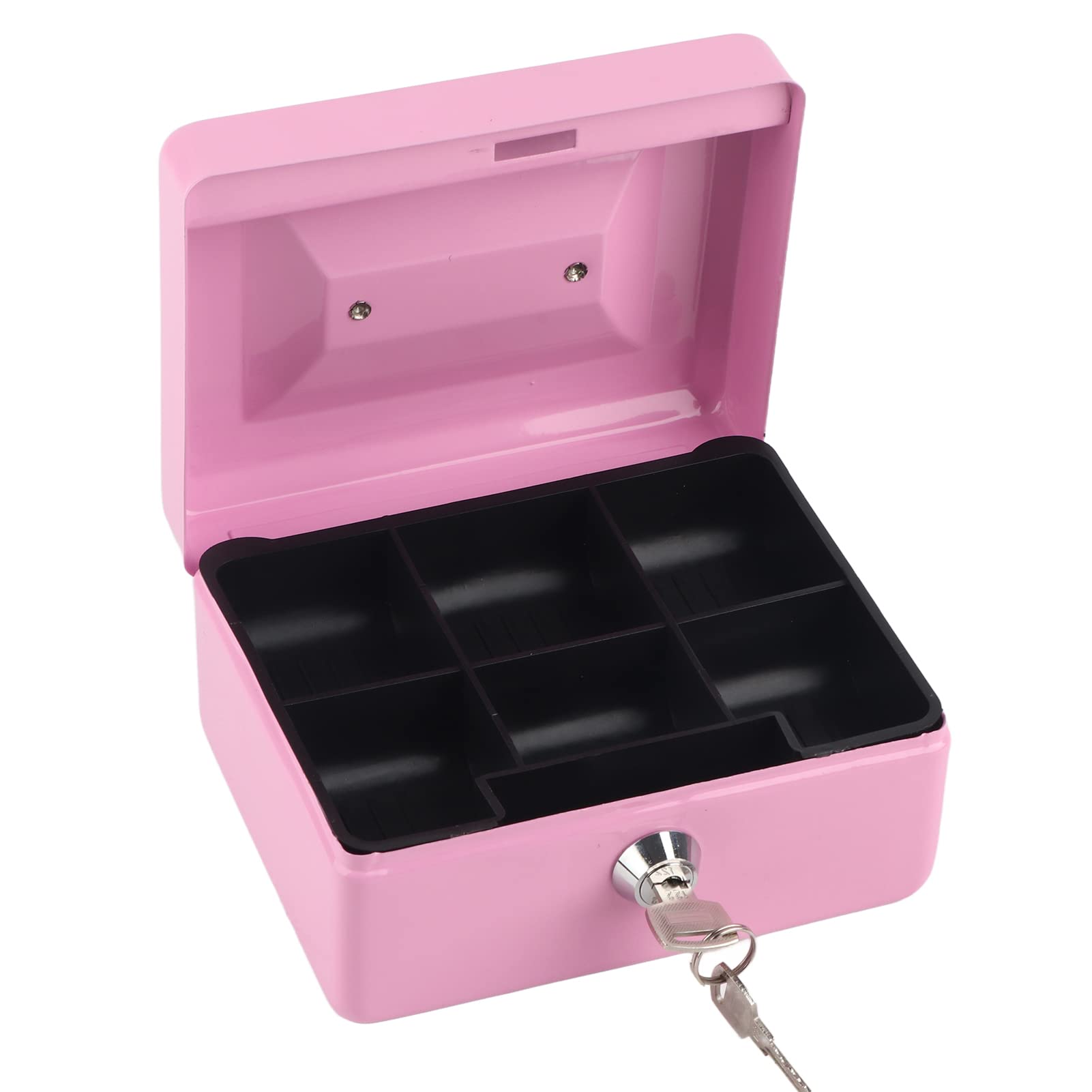 Stainless Steel Security Safe Storage Box for Pills Box Money Box with Key