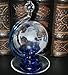 Ambient Weather BA30806 Etched Globe Storm Glass Barometer w/Drip Cup