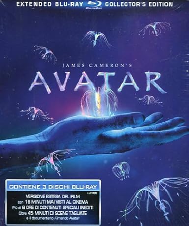 Avatar Extended CE 3 Blu-Ray extended collector's edition Import