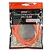 Pawtec Lightning to USB Charge Sync Cable Apple MFi Certified 6.6 Ft / 2 M Extra Long Braided for iPhone Xs/XS Max/XR/X / 8/8 Plus / 7/7 Plus / 6s 6, iPad Pro/Air/Mini (Tangerine Orange)
