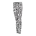 Alexandra Collection Love Dance Leggings for Women Black/White
