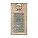 Tim Holtz Idea-ology Metal Stamped Quote Bands 6/Pack, Antique Nickel Finish (TH93290)