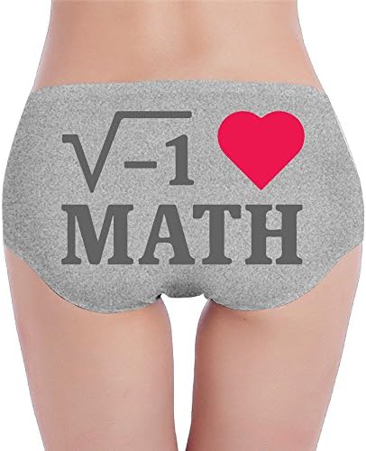 I Love Math Cool Women's Low-Rise Soft Hipster