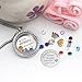 Gifts for Nieces Aunt, Women Girl's Floating Living Memory Locket Necklace Pendant with Charm Birthstone
