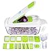 Vegetable Chopper Pro Onion Chopper - Mandoline Slicer Dicer Cutter & Grater - Strongest & 30% Heavier Duty - 11 Blade Food Chopper Slicer Dicer - Fruit and Cheese Cutter, Veggie Chopper by Zalik