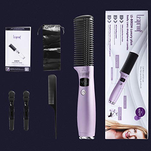Straight Hair Comb Easy carry straightener combs,Oblate comb, Multi ...