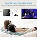 Baile Bluetooth Receiver and Transmitter 2 in 1 aptX Low Latency Dual Stream HD Audio Transmitter for TV Home Stereo System
