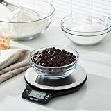 Amazon Basics Digital Kitchen Scales 11 lbs LCD Display Stainless Steel view 14