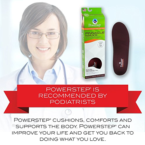 5 Powerstep+Pinnacle+Length+Orthotic+Insoles