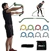 Original Gorilla Bow Portable Home Gym Resistance Bands and Bar System for Travel, Fitness, Weightlifting and Exercise…