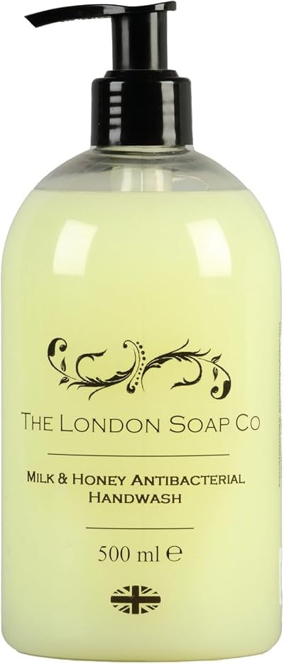 Teepol London Soap Milk & Honey Antibacterial Hand Wash 500ml