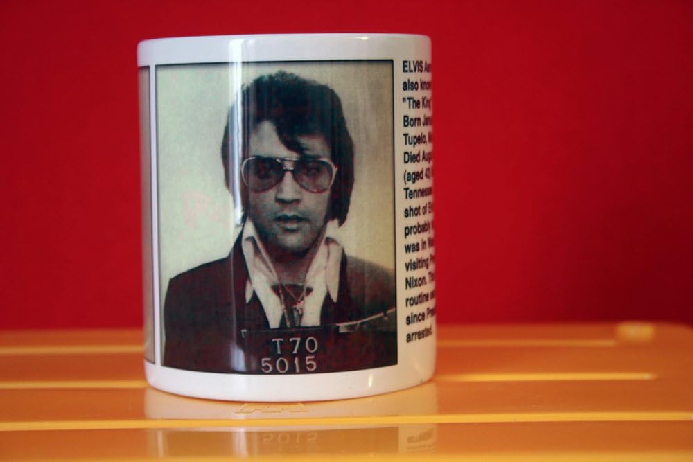 Elvis Presley - Musicians with Real Records - Collectors Mug