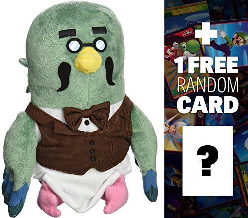 Animal Crossing Brewster: ~7" Mini-Plush + 1 Free Official Nintendo Fun Card Bundle