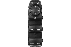 Front Left LHD 23308155 Compatible with Chevrolet Bolt EV EQUINOX Malibu TRAVERSE VOLT GMC TERRAIN Power Window Switch 845134