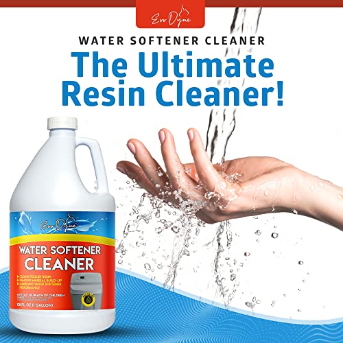 Evo Dyne Water Softener Cleaner (1Gallon), Made in USA Restores
