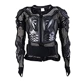 Tangkula Motorcycle Clothing Racing Men's Armor Spine Chest Protective Jacket (M)