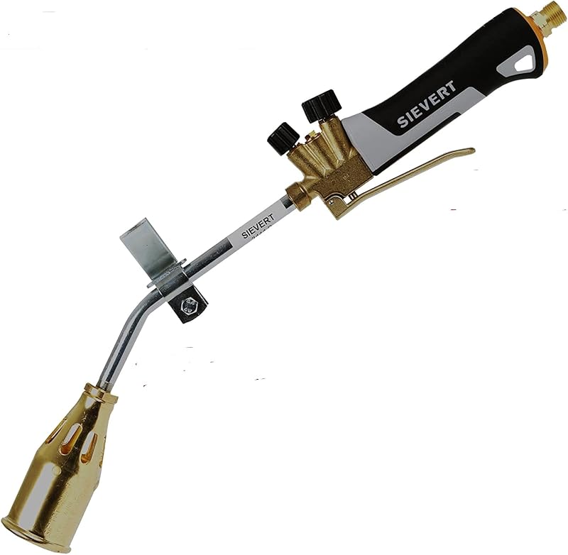 Midlands Tool Supplies Sievert Pro 88 Propane Roofing Torch 180mm Neck Heating