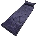 ERolldeeP Outdoor Sleeping Mat Cushion Camouflage Sleeping Mat Camping Sleeping Picinic Mattress Pad-Blue