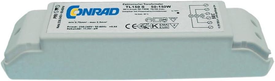 Conrad Halogen transformers - electronic Electronic transformer "Standard" 50 -210 W