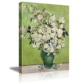 Irises Roses Vincent Van Gogh Oil Painting Reproduction