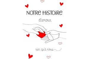 NOTRE HISTOIRE D’AMOUR rien qu’à nous: Livre à compléter en amoureux. Une idée de cadeau original pour les couples amoureux –