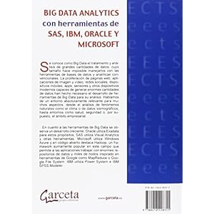 Big Data Analytics con herramientas de SAS, IBM, Oracle y Microsoft