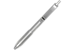 BIG IDEA DESIGN Ti Click EDC Pen - Machined Raw