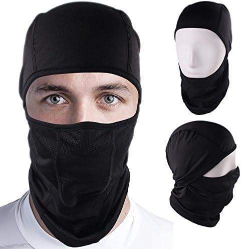 Windproof Sports Balaclava – Face Mask for Men &amp; Women, Ideal for Biking, Motorcycling &amp; as a Ski Mask. Lightweight &amp; Super Comfortable with Breathable Mesh – Ultimate Cold Weather Protection