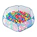 Jacone Portable Cute Hexagon Playpen Children Ball Pit ,Indoor and Outdoor Easy Folding Ball Play Pool Kids Toy Play Tent with Carry Tote (Blue) primary
