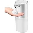 Cheftick Soap Dispenser, Automatic Foaming Soap Dispenser with 4 Adjustable Volume Control, Touchless Rechargeable Hands Free Auto Soap Dispenser for Kitchen, Bathroom, Hotel, Restaurant,13.5oz/ 400ml