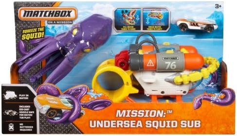 Matchbox Mission: Undersea Squid Sub 