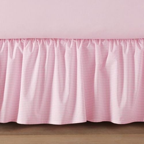 pottery barn ruffle crib skirt