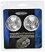 Pair Magnetic Hand Palm Acupuncture Ball Needle Massage Size M (silver)