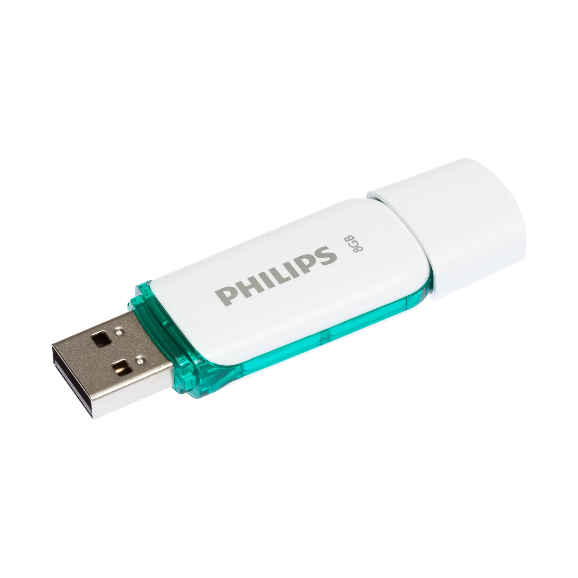 Philips Snow USB Flash Drive 8 GB, USB 2.0 - Green