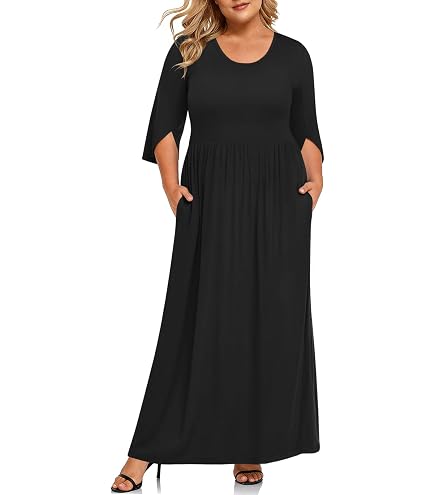 women's cotton dresses for older ladies Summer Middle-Aged and Elderly Loose Silk Long Dresses, Clothes Mothers and Grandmothers (Color : Red, Size : 3XL) at Amazon Women's Clothing store TB224