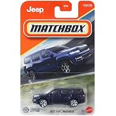 Matchbox 2022 Jeep Wagoneer [Dark Blue] 125/125, 1:64 Scale Diecast Toy Vehicle