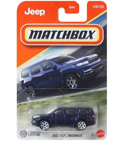 Amazon.com: Matchbox 2022 Jeep Wagoneer, 1:64 Scale Diecast Model