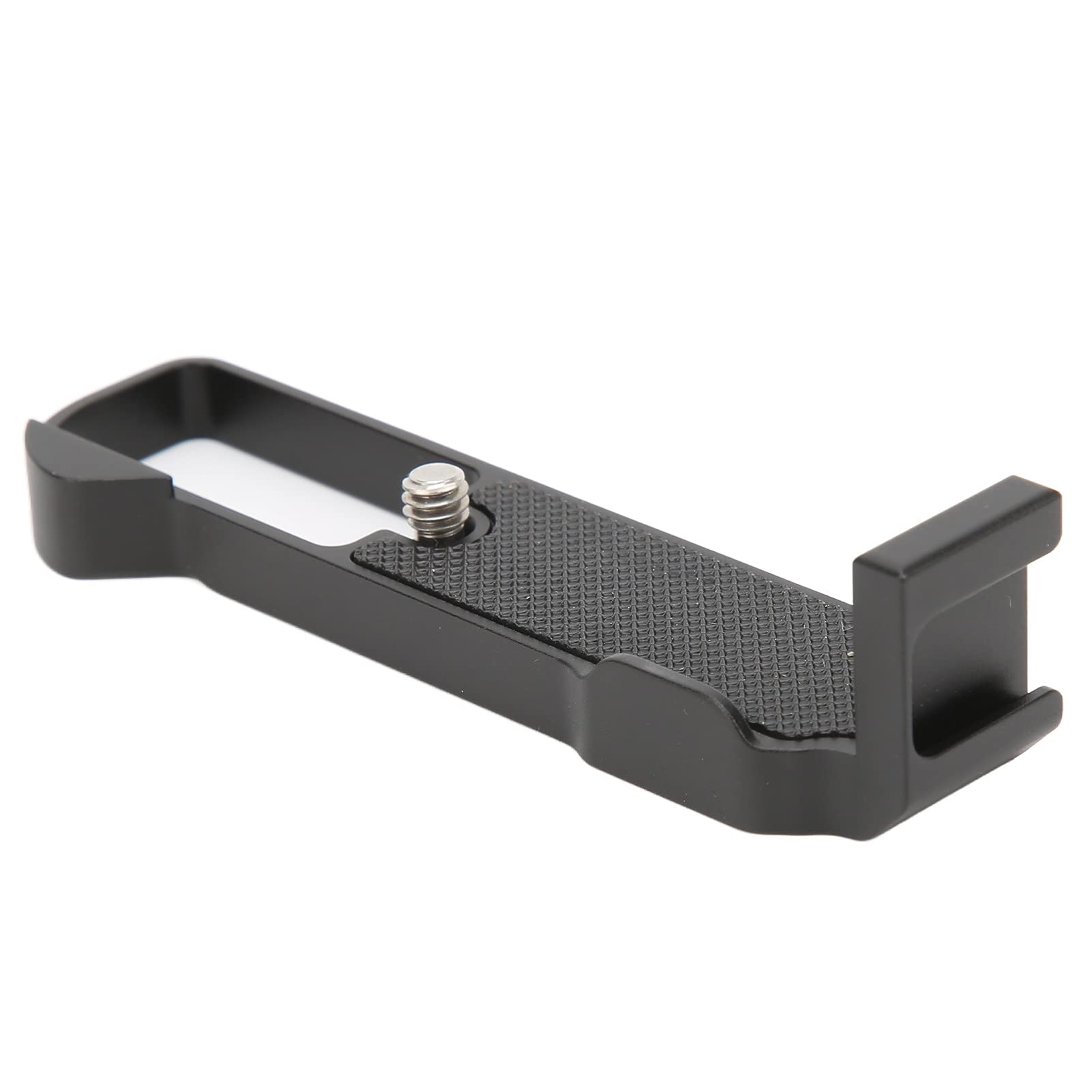 Goshyda L Shaped Quick Release Hand Grip, Microphone L Extension Bracket Quick Release Extend Plate with Cold Shoe Interface, for Canon G7X Mark III