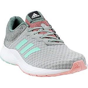Image of adidas Women Fluid Cloud Clima Running Shoes, Grey/Aqua/White 6.5 B(M) US