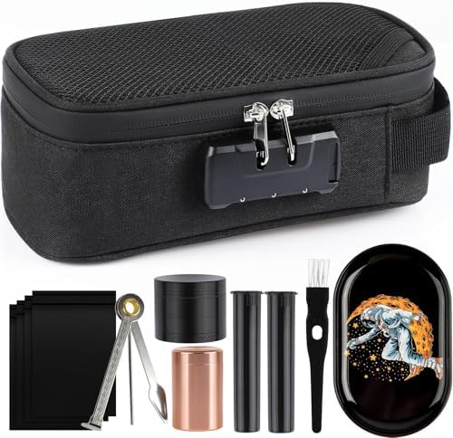 Amazon.com: OZCHIN Large Smell Proof Bag with Combination Lock