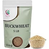 Yogi's Gift&reg; Buckwheat Groats 5 LB | Whole Raw Buckwheat Grain for Cooking | Whole Raw Buckwheat Groats with a Nutty Flavor, Ideal for Cereal, Porridge, Cooking, Baking &amp; Daily Meals