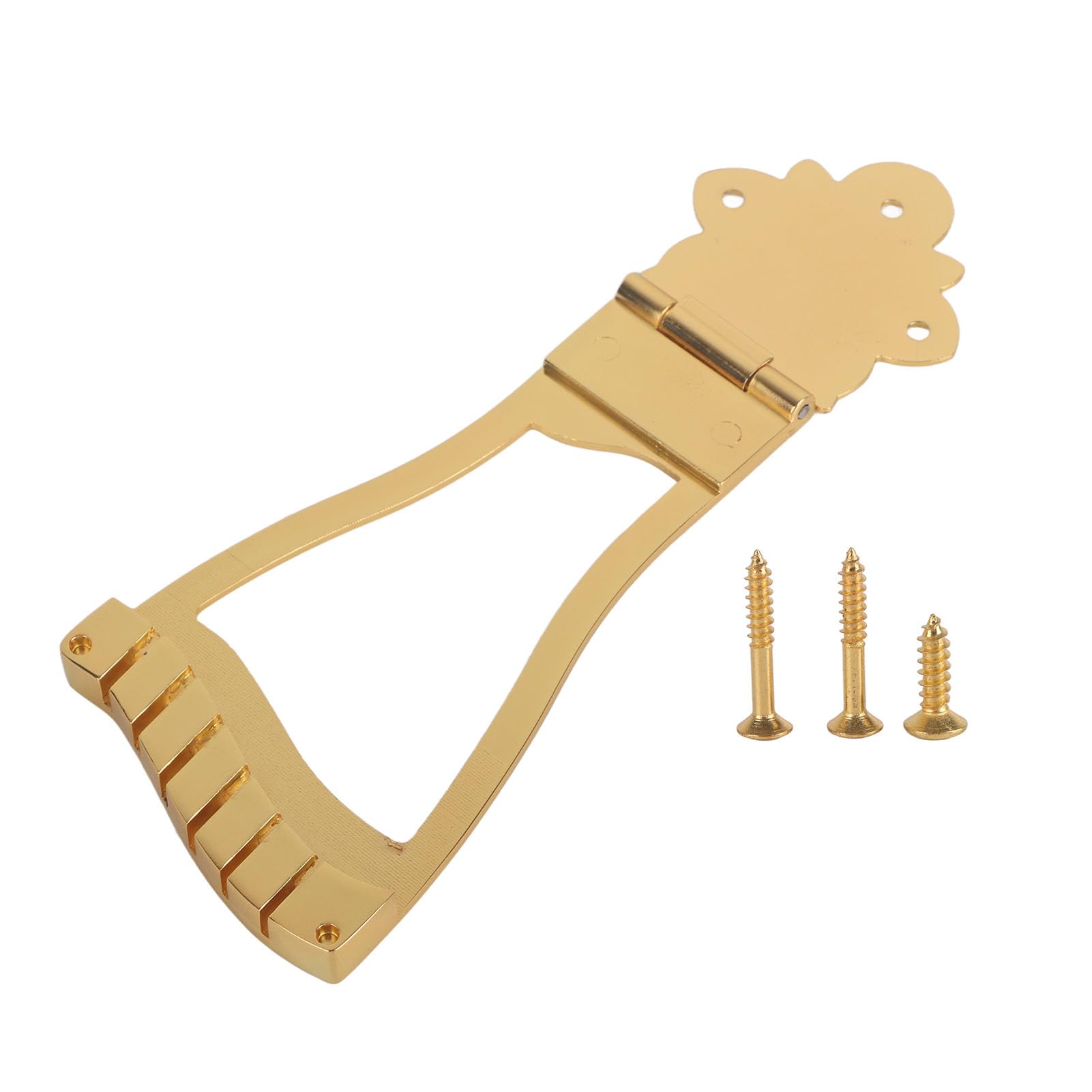 VGEBY Guitar Tailpiece, Metal Bridge Tailpiece Musical Instrument Accessories for Hollow Jazz Archtop Guitar, VGEBYBS5OVI2A7Y