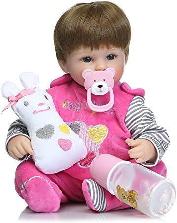New 16inch 42cm silicone reborn dolls lifelike newborn babies toys soft touch bebe toys bonecas reborn de silicona