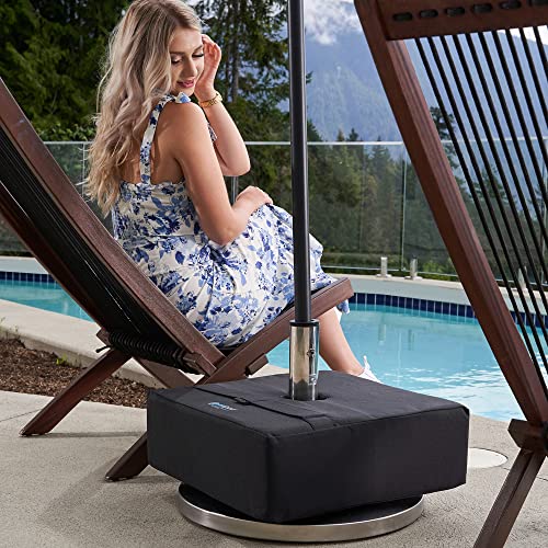 Gravipod 18" Square Umbrella Base Weight Bag Up to 110 lbs. Pricepulse