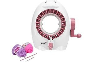 YNOLDCC Knitting Machine 22 Needles, Double Knitting Machine kit, Board Rotating Double Weaving Machine kit for Dults or Kids