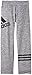 adidas Toddler Girls' Active Workout Pant, Khaki Heather, 2T