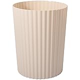 JiatuA Small Trash Can Plastic Wastebasket Round