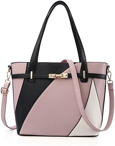 BECLINA Women's Large Capacity Multi-Colored PU Leather Handbag